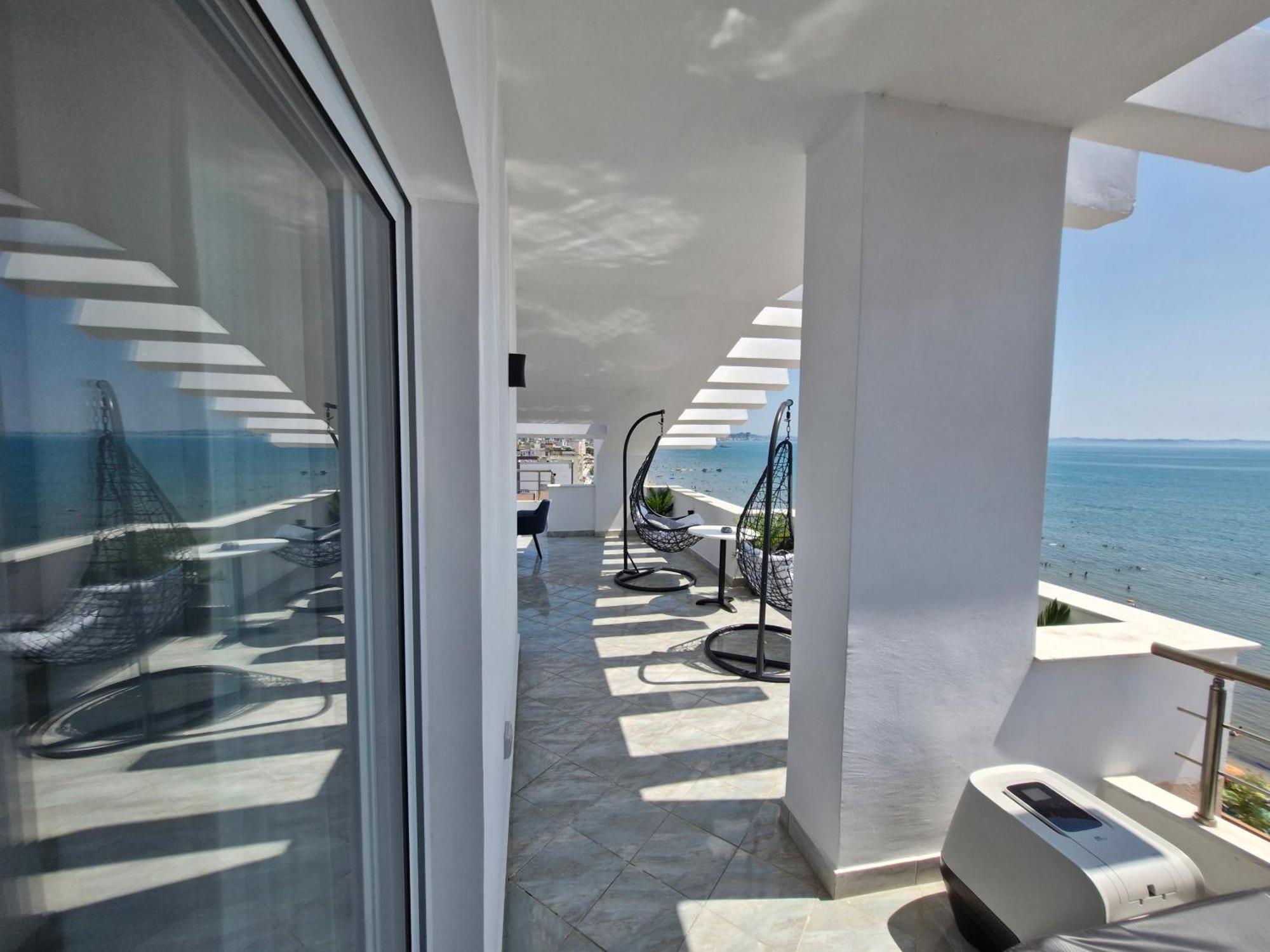 Luxury Penthouse Villa Durres Ngoại thất bức ảnh